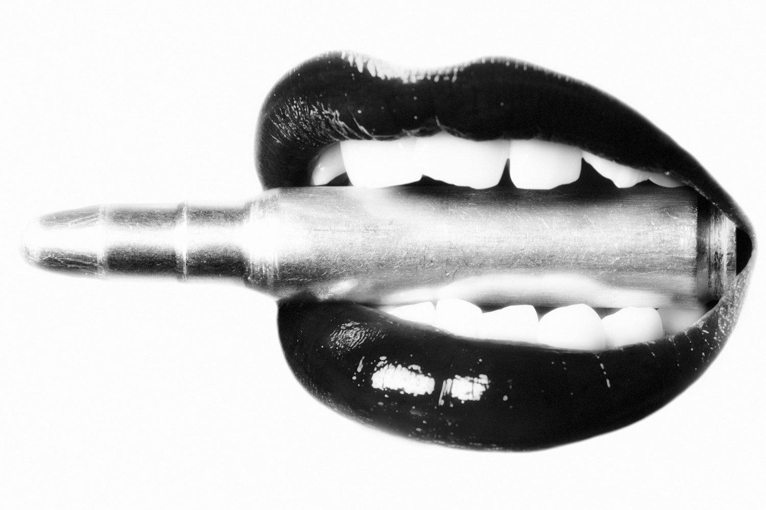 Bullet Lips (B&W)